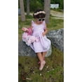 thumbnail image 6 of Girls' A-Line Floral Dress, Dressy, Sleeveless, Relaxed Fit, 4T, 6 of 9