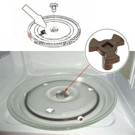 

Microwave Turntable Coupler Microwave Oven Roller Guide Support Microwave Oven Rotary Core Coupling Replacement Parts