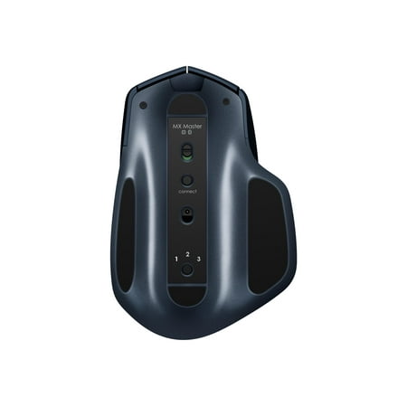 Logitech MX Master Wireless Mouse - Darkfield - Wireless - Bluetooth - Navy Blue - USB - 1600 dpi - Computer - Scroll Wheel - 7 Button(s)