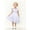 White, variant on CARETOO Toddler Princess Dress Little Girls Summer Clothes Mesh Dress Tutu Dress Elegant Party Dress