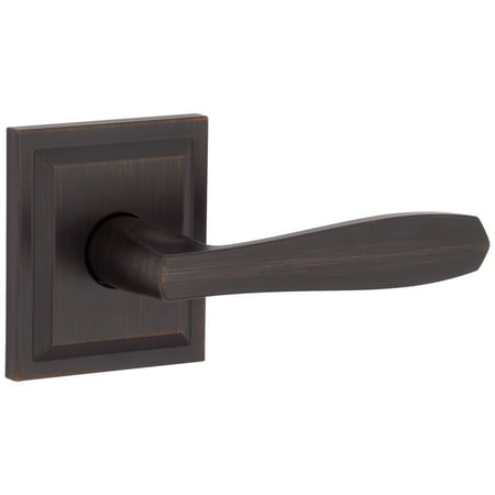 Baldwin Torrey Low Profile Rose Hall/Closet Lever in Venetian Bronze