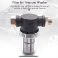 thumbnail image 4 of 3/4Inch Garden Hose Filter for Pressure Washer Inlet Water Sediment Filter Attachm G22981, 4 of 7