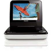 Philips 9" Portable DVD Player (PET941D) Refurbished - White