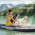 thumbnail image 2 of MSEASFREE Inflatable Paddle Board Stand up Paddle Board with Premium SUP Accessories, 2 of 10