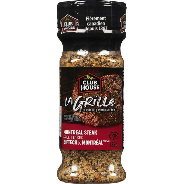 La Grille Montreal Steak Spice Seasoning 188g Walmart