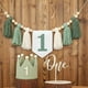 thumbnail image 1 of Silla alta Banner Wild One para fiesta de primer cumpleaños para niños, 1 of 7