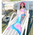 thumbnail image 2 of Girls' Mermaid Swimming Tail Sets High quality, 2 of 5