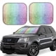 thumbnail image 1 of Balery Beautiful Glitter Parasol para parabrisas de coche de 2 piezas | Parasol plegable para parabrisas delantero de coche para la mayoría de sedanes-Medium, 1 of 6