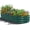 Green, variant on Oval Raised Garden Bed, 5 x 2 x 1FT, Galvanized Steel Planter Box with Wave-Shaped Metal Panels for Outdoor Flower,Tree,Herb & Vegetable Garden (Silver, 60X24X12 inches)