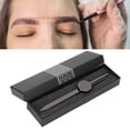 thumbnail image 4 of Stainless Steel Eyebrow Ruler, Positioning Eyebrow Shape Accurate Positioning Professional Compass Guide Eyebrow Stencil Ruler  For Makeup, 4 of 8