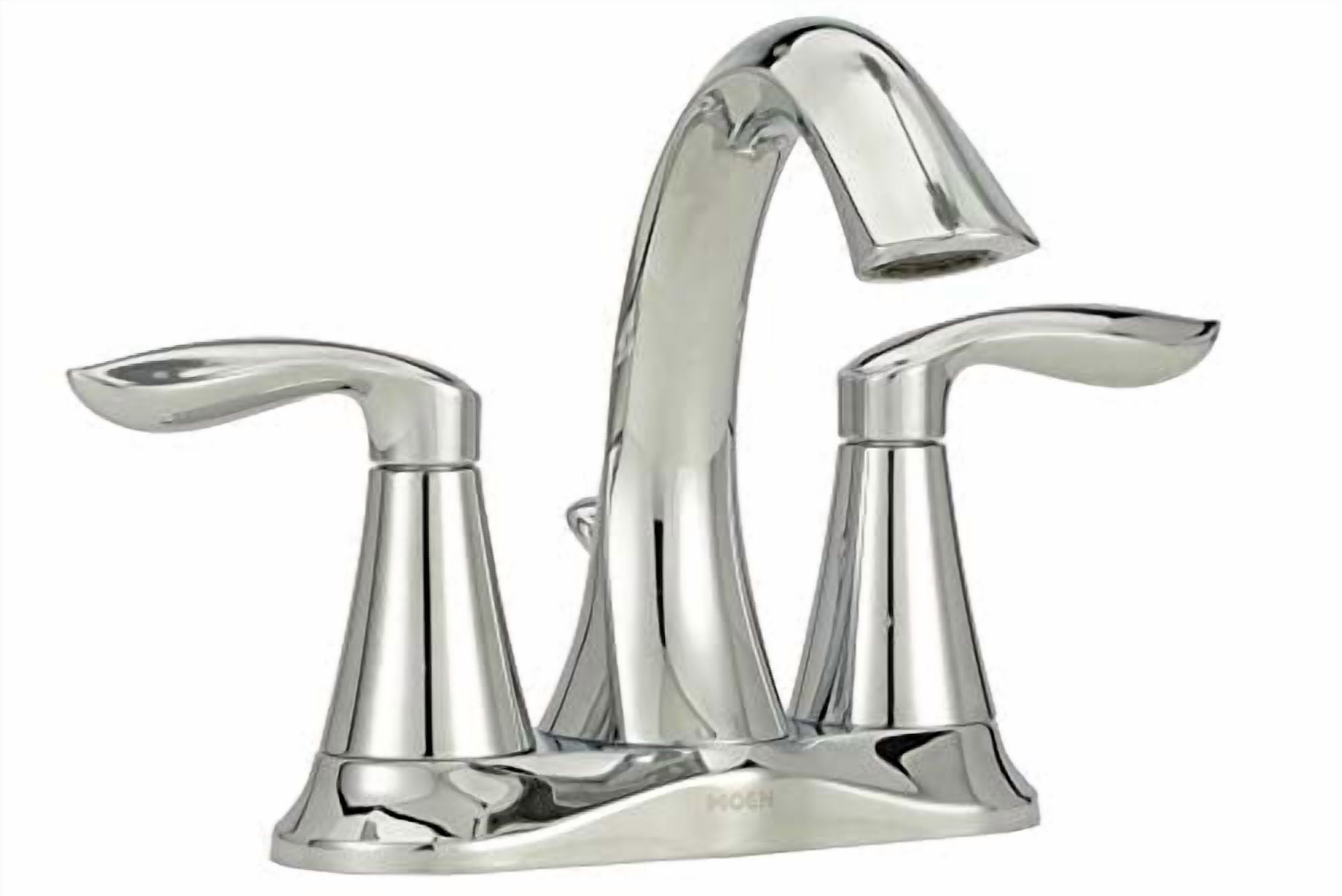 Moen 6410 Eva Two-Handle High Arc Bathroom Faucet