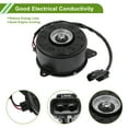 thumbnail image 4 of Motor del ventilador del radiador Unique Bargains para Acura MDX Base 2007-2013 V6 3.7L Ventilador de enfriamiento de motor silencioso No.601360 1 Pc, 4 of 6