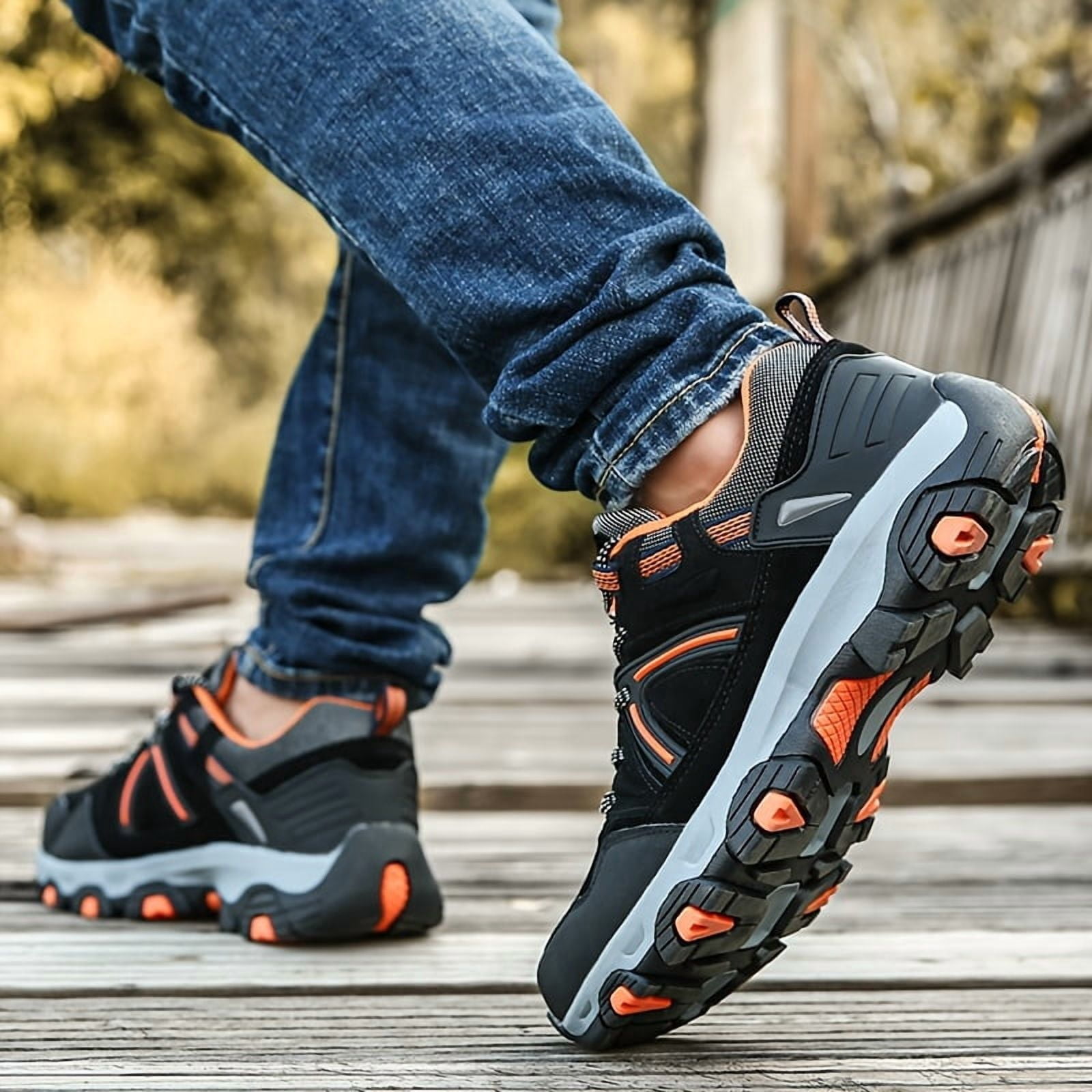 Unisex New Hiking Shoes, Available in Large Sizes for All Seasons, Suitable for Outdoor Activities. High-Quality, Slip-Resistant, Durable Sports Shoes with Excellent Grip. Easy Design, Perfect for Mo