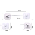 thumbnail image 2 of ¡Descuentos Increíbles!, Cerradura multifuncional para niños, limitador de ventanas, cerradura protectora para cajones de bebés, cerradura para refrigerador, cerradura para ventanas Akmoler, 2 of 7
