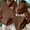 Brown, variant on XINXIAOO Womens Sweatshirt Hoodies Long Sleeve Hoodie Pullover Sweatshirt Baggy Hoodies Brown Hoodie Cute Fall Clothes Women’S Clothing