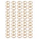thumbnail image 1 of 20 piezas Anillos de libro de oro de 3 anillos Aglutinantes de hojas Anillos de libro de oficina, 1 of 6