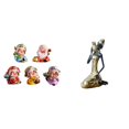 thumbnail image 1 of Figura de escritorio Figura de de dibujos animados Regalo de Feng Shui Estatua de dama Estatua de dama tribal africana Resina hecha, 1 of 8