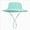 A48-Light Green, variant on Hessimy Children Waterproof Quick-Drying UPF 50 Sun Hat,Toddler Boys Girls Summer Wide Brim Bucket Hat Beach Hats
