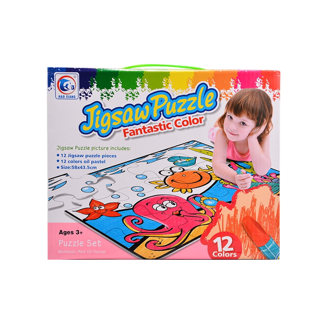 Color Select 24 Piece Jigsaw Puzzles Crayola World of Colors Children Age 3+ 