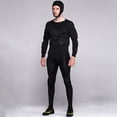 thumbnail image 7 of liilaimic Football Padded Shirt Protective Soft Adjustable Goalie Helmet Padded Football Pants for Paintball Basketball, 7 of 7