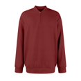 thumbnail image 6 of Men's Corduroy Quarter-Zip Sweater Pullover, Mock Neck Long Sleeve Casual Winter Thermal Lined, 6 of 9