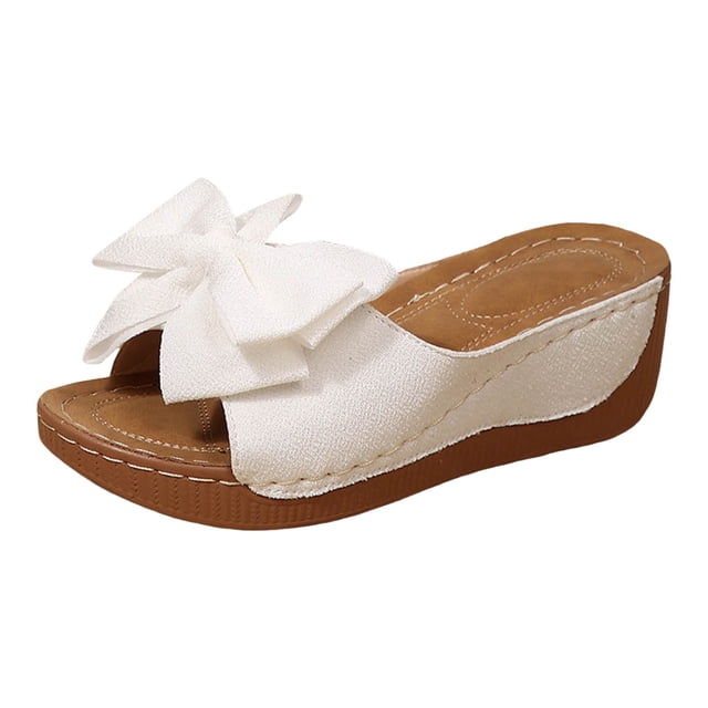 DAFEI Sandales pour Femmes Sandales de Plage Sandales de Plage pour Dames Chaussures Compensées d'Été Pantoufles pour Femmes Sandales Bohèmes Chaussures Mode