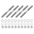 thumbnail image 1 of Uxcell 5pcs M8x70mm Double End Threaded Stud Screw Bolt with Nuts and Washers, 1 of 6
