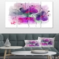 thumbnail image 1 of Illustration de Fleur Violette - Impression sur Toile Florale, 1 of 4
