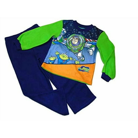 Toy Story Buzz Lightyear Plush Fleece Pajama Set, Size 6