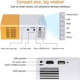 thumbnail image 2 of YG300 home mini portable cinema projector, 2 of 5