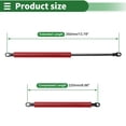 thumbnail image 4 of Unique Bargains Supports à Gaz 350mm Ressorts à Gaz Rouge Acier au Carbone 2 Pcs Boîte à Outils RV Couvercle de Boîte de Rangement Couvercle de Porte d'Armoire, 4 of 7