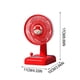 thumbnail image 3 of Mini ventilador de escritorio adorable: ventilador pequeño, portátil y recargable por USB para dormitorios, estudiantes y oficinas, con motor silencioso y diseño compacto., 3 of 6
