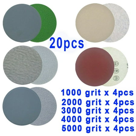 

996A 5Inch Round Sand Paper 125MM Sandpaper Dry & Wet Grinding Car Polishing