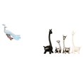 thumbnail image 1 of Escultura De Jirafa De Pavo Real, Figura Decorativa Para Jardín, Artesanía, Estatua, Centro De Mesa, Moderna, Creativa, Para El Hogar, El Patio, El Escritorio, La Oficina, La Estantería, La, 1 of 8