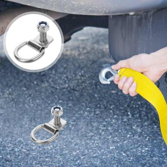 WHAMVOX Car Tow Hook Heavy Duty Towing Hook Truck Anchor Hook Metal Towing Hook for Cargo