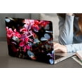 thumbnail image 1 of KSK KAISHEK Hard Protective Shell Case Cover Compatible with MacBook Pro 16" 2021/2022/2023 M2 A2780 & A2485 M1 + Black Keyboard Cover, Flower 0073, 1 of 5