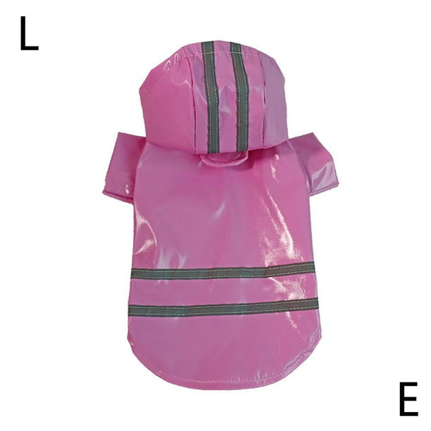 Chaqueta impermeable con capucha para perros, gatos y cachorros, P7J7