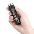 thumbnail image 1 of DQG 4th Tiny 18650 L2 850LM Smallest LED Flashlight Black - Cool white light, 1 of 2
