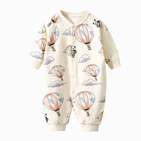 CAUYDY Newborn Girl Coming Home Outfits Baby Clothing 0 3 6 9 Months 1T 2T Preemie Long Sleeved Sleepers Infant Girls Romper Fall Winter Toddler Pajamas Sizes 12-18 Months,Purple
