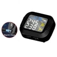 thumbnail image 5 of Waterproof Motorcycle Real Time Tire Pressure Monitoring System External Sensor Wireless LCD Display Moto TPMS,Black, 5 of 5