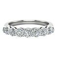 thumbnail image 4 of Diamond Wedding Rings for Women 18K White Gold 1.25 CT TW ( G, VS ), 4 of 5
