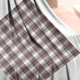 thumbnail image 3 of Brown and White Checkerboard Checkered Pattern Blanket,Comfortable Soft Lamb Wool Throw Blanket,All Season,Warm Lightweight Blankets for Sofa Bed Couch Living Room Chair,50"x60", 3 of 4
