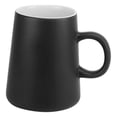 thumbnail image 3 of Taza cerámica mate elegante interior blanco 11 Oz-saimaa negro 9.5 x 11, 3 of 4