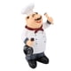 thumbnail image 3 of Figura de chef Jadeshay Chef feliz de estilo vintage americano decoración de chef, 3 of 11