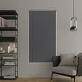 thumbnail image 2 of Sun Zero Langley 100% Blackout Cordless Roller Shade, 27"x72", Gray, 2 of 6