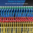 thumbnail image 3 of Cable de conexión Ethernet Lysymixs Cat6, 0,5 m, paquete de 10 unidades, azul, 3 of 6