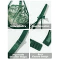 thumbnail image 5 of Ausing&nbsp;Floral Lace Lingerie Set Women Sheer Mesh Push-Up Bra Adjustable Ladies Embroidered Bra Panties Two Piece Matching Underwear and Bra XL Green, 5 of 6