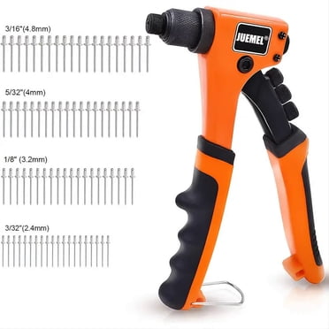 Swivel Slimline Plastic Riveter Tool - Compact Rivet Pliers For Tight Spaces