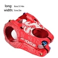 thumbnail image 4 of Bike Stem Frame Fitting Modification Professional Bikes Outdoor Cycling Handlebars Accessories Bicycles Handlebar Rise Stems Front Handlebars Components Red, 4 of 8