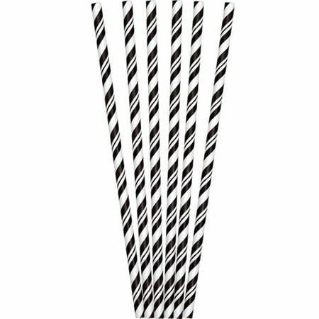 black and white paper straws black and white paper straws